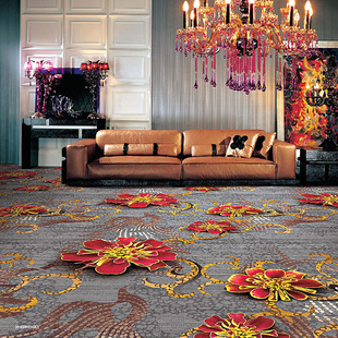 沃尔顿公共区域地毯涤纶印花走廊过道办公酒店写字楼地毯