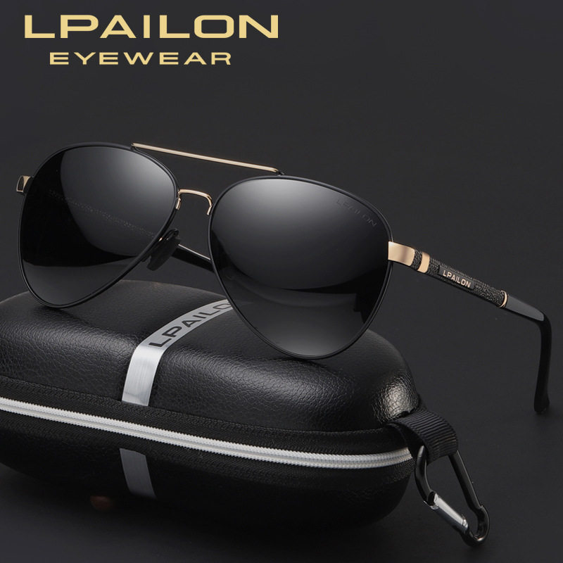 新款太阳镜男户外骑行驾驶偏光墨镜钓鱼眼镜司机驾车蛤蟆镜L8865