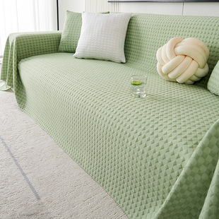 凉感冰丝沙发盖布巾全盖夏季沙发套罩夏天款沙发垫子沙发布盖巾毯