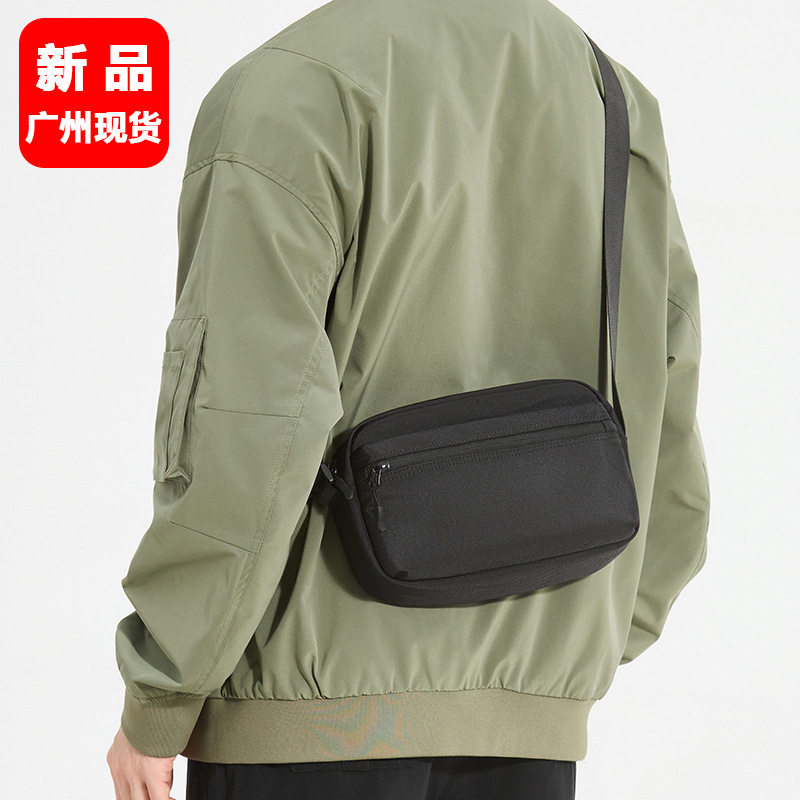 Endstart新款迷你小型斜挎包男士运动手机包腰包单肩包胸包包日系