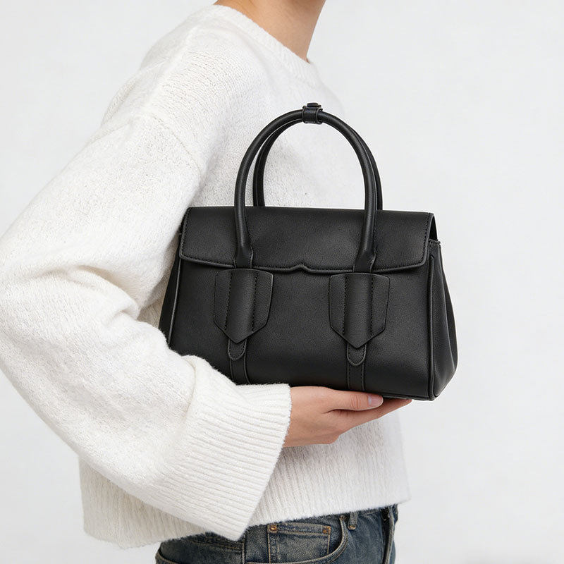 女士手提包高级感简约包包时尚大容量斜挎包百搭日常通勤单肩包