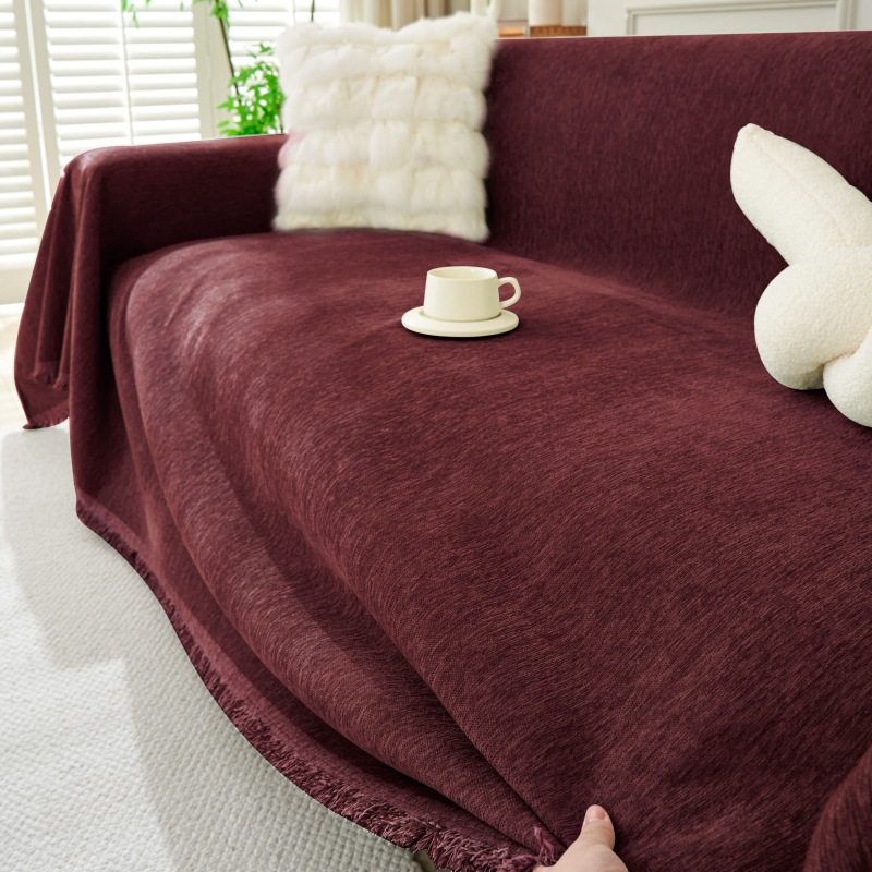 SofaThrowCovers日式雪尼尔沙发盖布沙发巾全包万能套罩沙发垫,居家布艺,沙发垫,淘宝优惠券,粉丝福利购,淘宝优惠卷