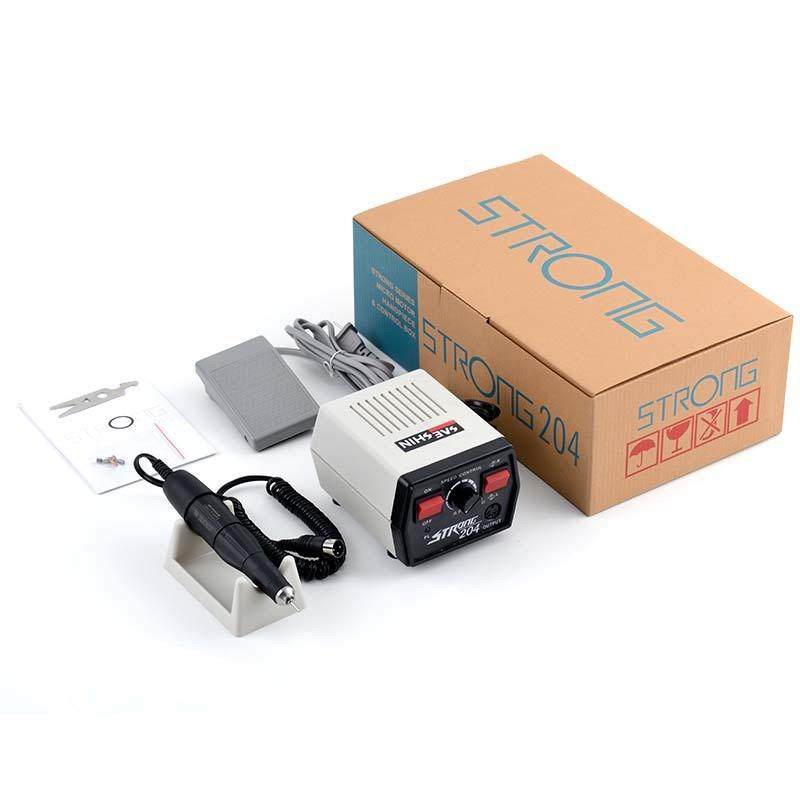 世新204+102L美甲打磨机玉石抛光齿科牙机修磨机电动磨甲器