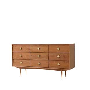 尾山丘九斗木柜北欧实木斗柜123柜收纳柜客厅樱桃辅材储物柜床家