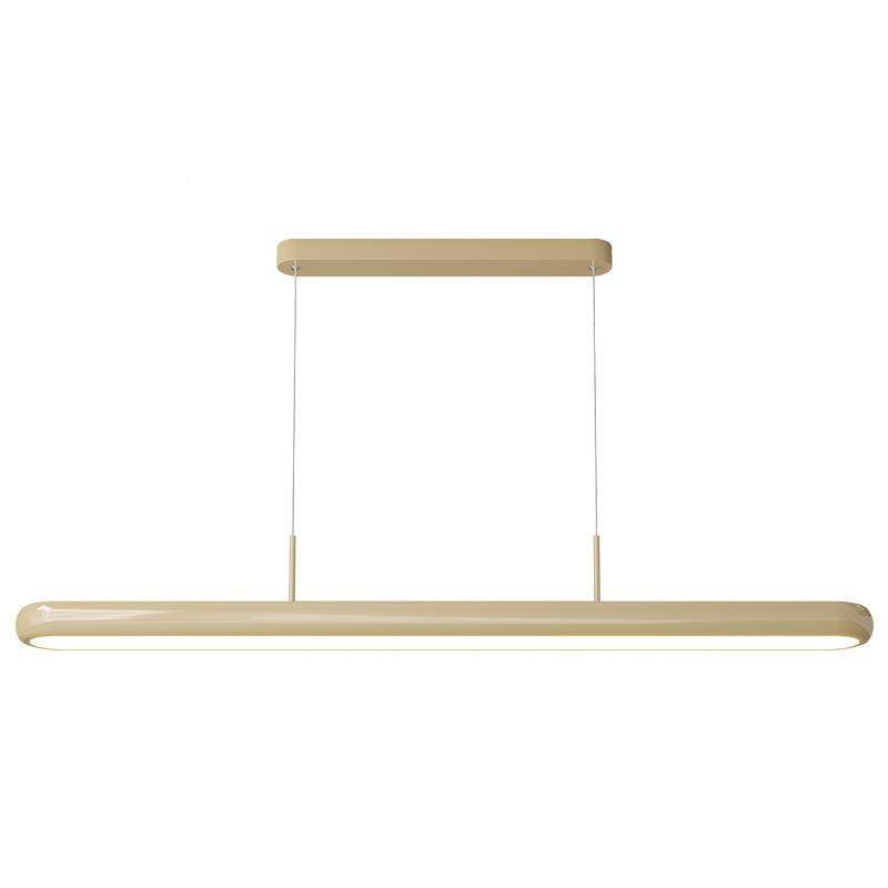 奶油风谱一字长条厅吊灯全代光护眼现62124简约创意大气饭厅餐桌,家装灯饰光源,智能吊灯,淘宝优惠券,粉丝福利购,淘宝优惠卷