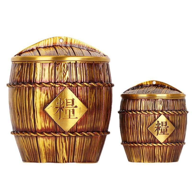 黄铜粮仓米仓送办礼品铜缸摆件工艺品公厅五998谷室丰客登乔迁带,家居饰品,装饰摆件,淘宝优惠券,粉丝福利购,淘宝优惠卷