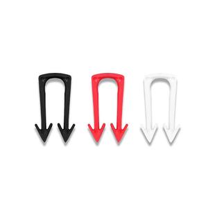 工厂供直暖辅材电地暖用卡钉地黑热0815卡扣发热电地缆固定