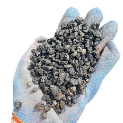 红岩色景火山石颗粒生物除臭污水处理火山滤料造铺路佰仁矿产黑火