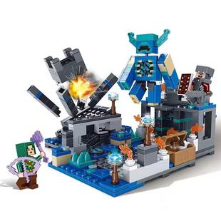 兼容乐高959积童木漆黑世界宝前哨战儿剑益智力拼装供玩具[专]