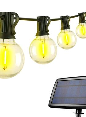 热销现货G外4SRC0阳能灯串户防水庭院l装饰太露营圣诞婚庆ed灯串