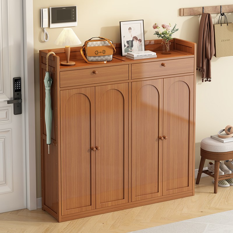 鞋架子家用门口多层防尘室内入户门20新款鞋柜小窄出租房用