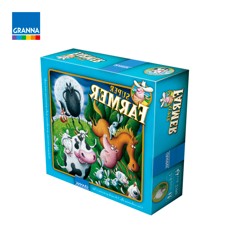 grnn超级农场桌游儿童10岁5岁益智游戏亲子财商桌面幼儿