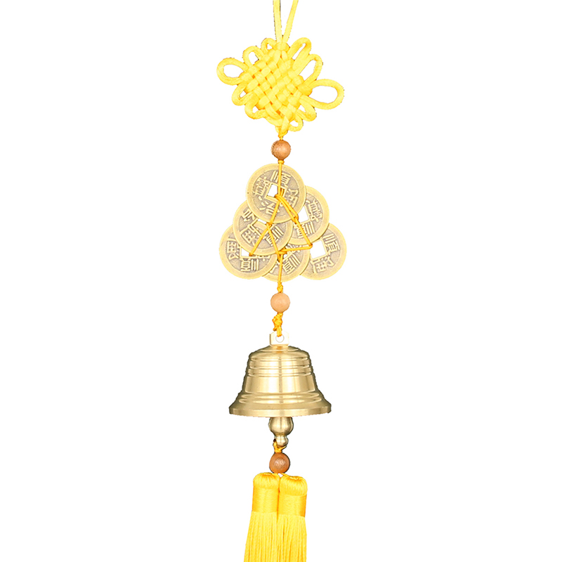 202年癸卯兔年化五黄二黑六顺帝铜铃铛八顺帝铜葫芦挂饰家居饰品