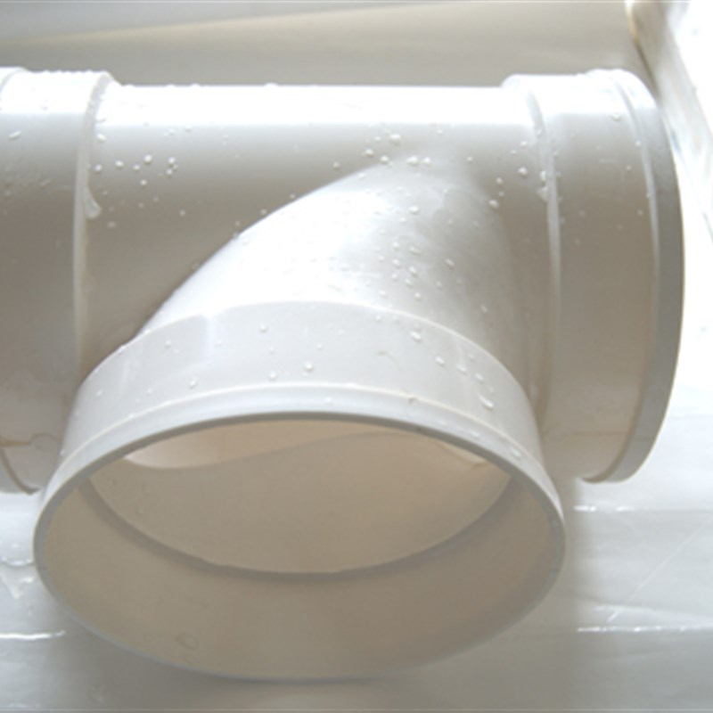普通PVC排水管下水管管材管件顺水三通90度三通接头三叉0mm