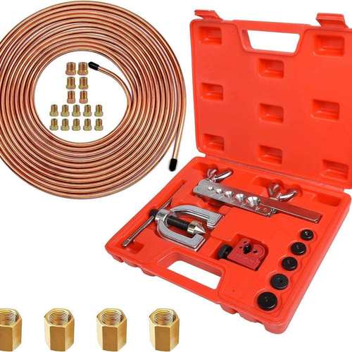 CT-2032D翻边铜管扩孔器喇叭口胀管器3/16汽修刹车管铆管器