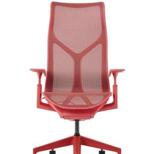 办公家具黑色网布办公椅职员工位电脑椅子带撑腰靠可后躺电竞椅