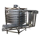 螺旋塔输送机工食品饮加料物流仓传垂直储链板送带螺DCI旋升降输