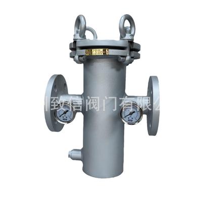 304不锈钢篮式直通过器式铸钢快开316铸滤钢SBL、SRB钢定制篮式不