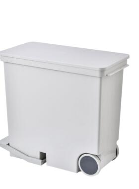 麦宝厨隆北欧风多功能带分类垃圾家用轮脚踏式房卫生间大垃MBL-12