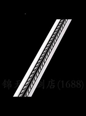 龙泉市刀剑镇宅长宝剑真剑汉剑正品锰高钢古风具防身冷兵开VRF器