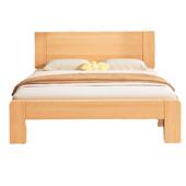 床实木床人1CAT8x2米主双卧大床家用1.5小户型.出租房1.米2单人床