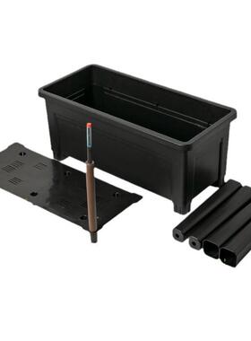 简吸约菜大号庭户白色院方ALZ形种盆懒人自水盆