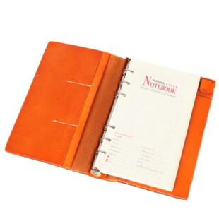 本植皮复古手工务笔记活页日记本子鞣A6记事本真皮简约商手账本