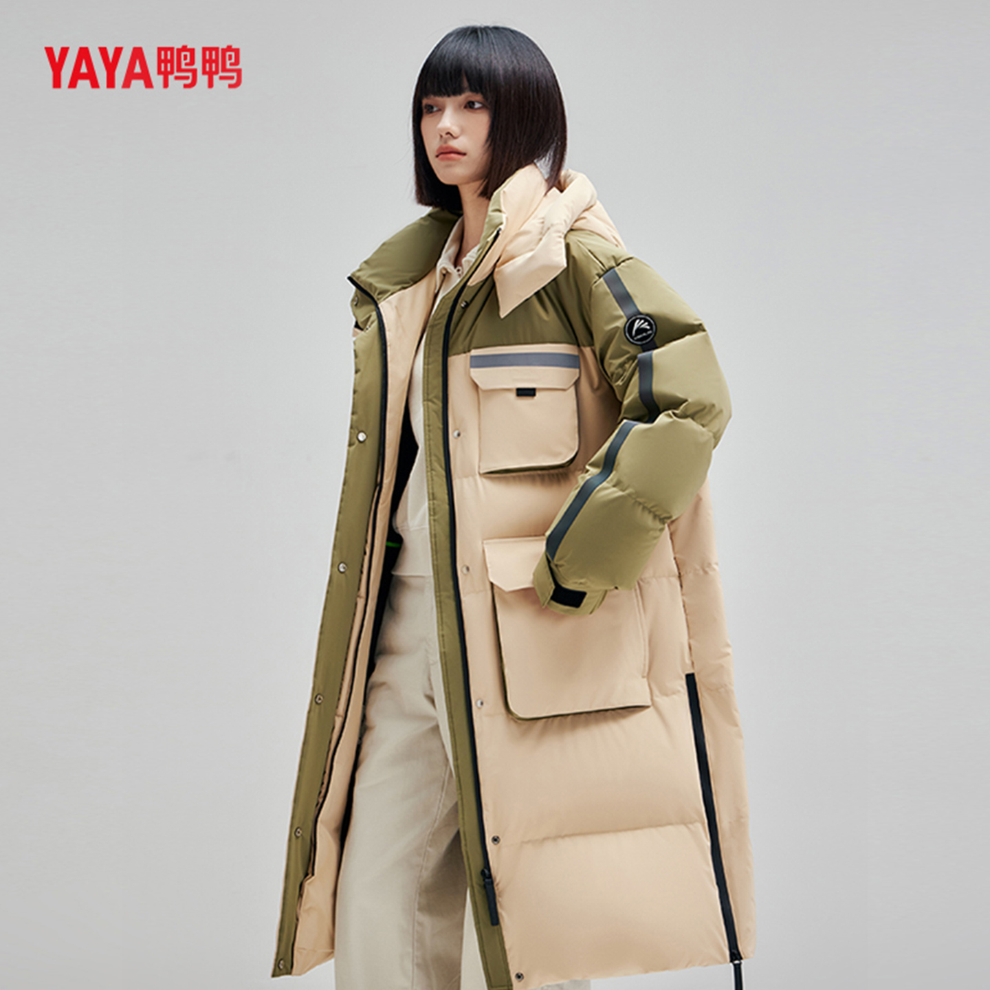 鸭鸭情侣款鹅绒羽绒服