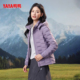 YAYA鸭鸭轻薄羽绒服女2025秋冬新品 休闲百搭短款 连帽舒适保暖外套