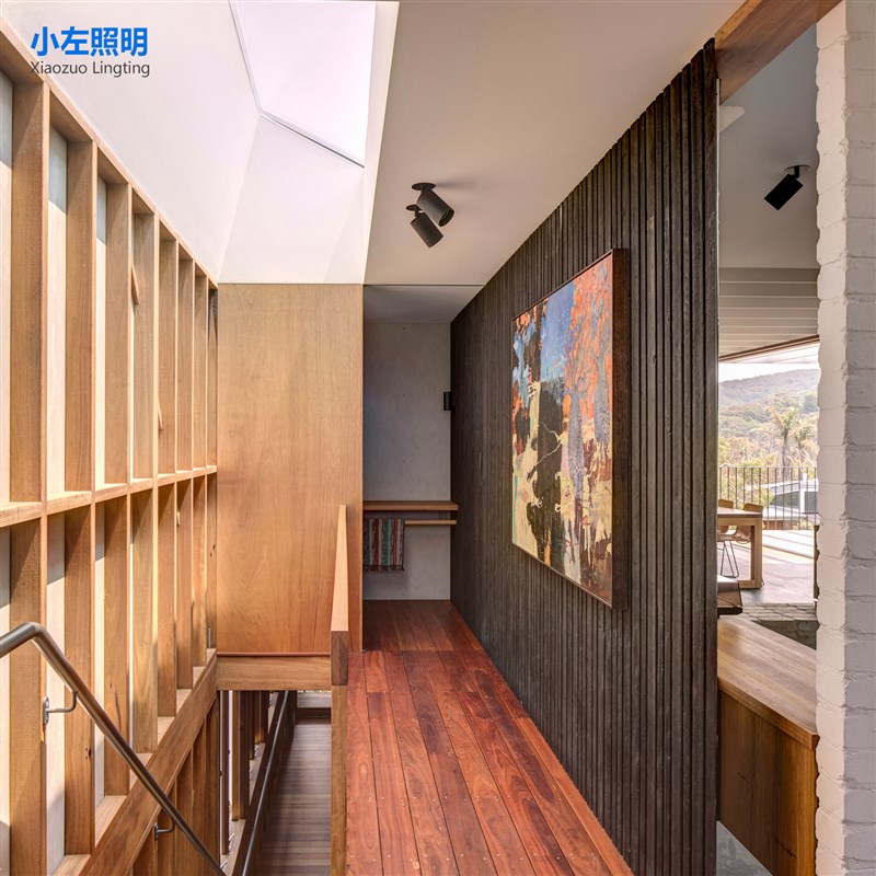 LED明装度调节吸顶射灯瓦角射灯家装防眩目背景墙洗墙灯高显