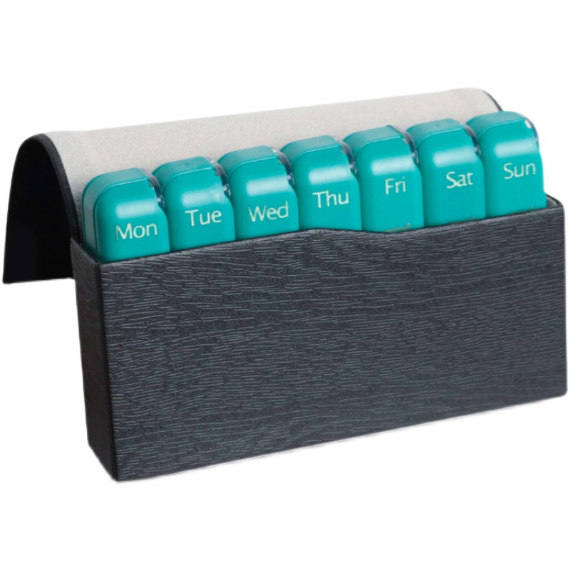 药盒一星期药盒7天早中晚每日分装药盒便携式小号迷你小药盒