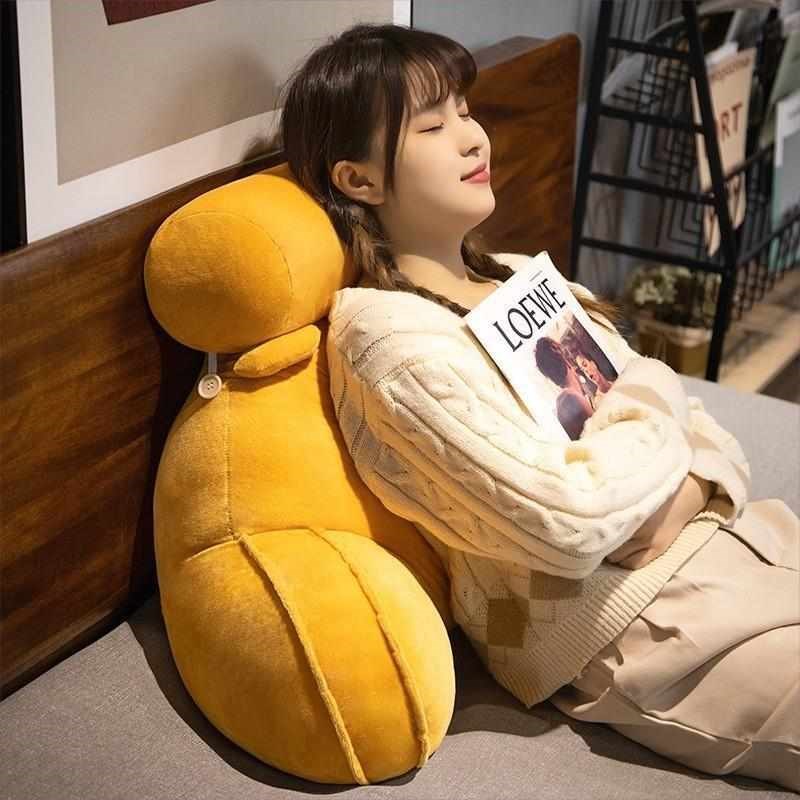 床头软包大靠背沙发靠宿舍学生枕头床上看书床靠护腰靠枕抱枕
