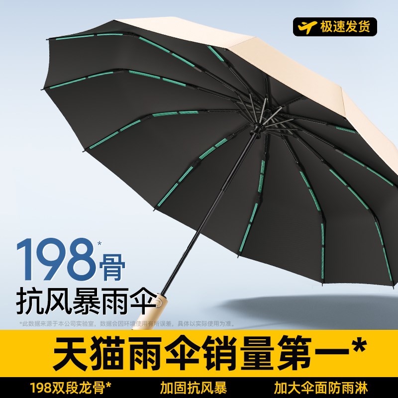 大号雨伞手动晴雨两用男女加厚加固学生上学折叠遮阳伞J1074