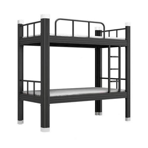 钢制上下铺学校宿舍公寓双层铁艺铁架子床双人床学生床床板