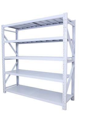 非标轻型白色货架物流家仓储HEO架工业仓展库置物示货物架架用收