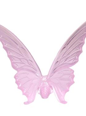 琉璃蝴蝶笔搁毛笔书法文房四宝线香香插香炉小摆件装饰书房国潮