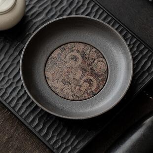 宜室茶敦煌念惜话创意敦禅小煌壶承壶托干台中式意泡茶盘茶承功夫