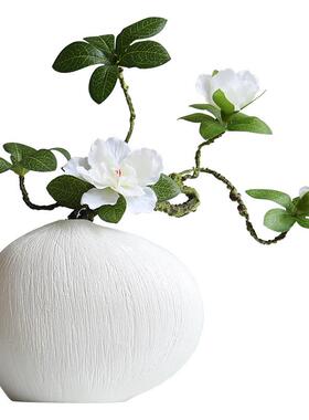 陶瓷花瓶桌面件客厅花创意简插约电居视柜摆书房餐厅现代家装GVQ