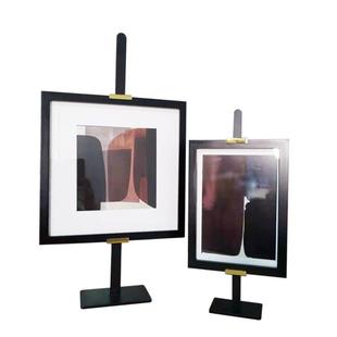 样板间办公室客厅书房卧室电视柜装 相框展示架 饰摆件北欧现代风格