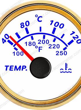 ECPC直径52MM多色背柴发动机改装车光工车船艇程船用指针油PCMT2-