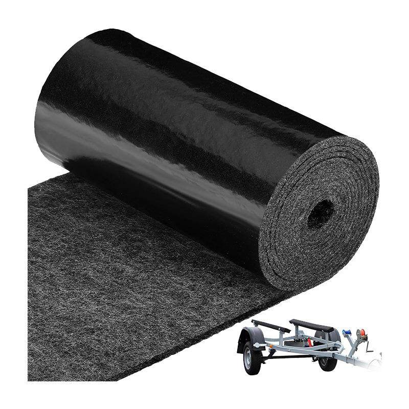船用拖车毛毡双层地垫船摩托艇坡道车库码头毛毡垫防滑防水防滑