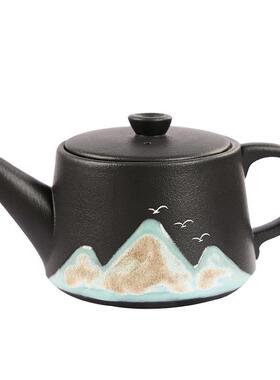 旅行茶具套装户外露营高档便携一壶四杯陶瓷泡茶壶商务礼品可logo