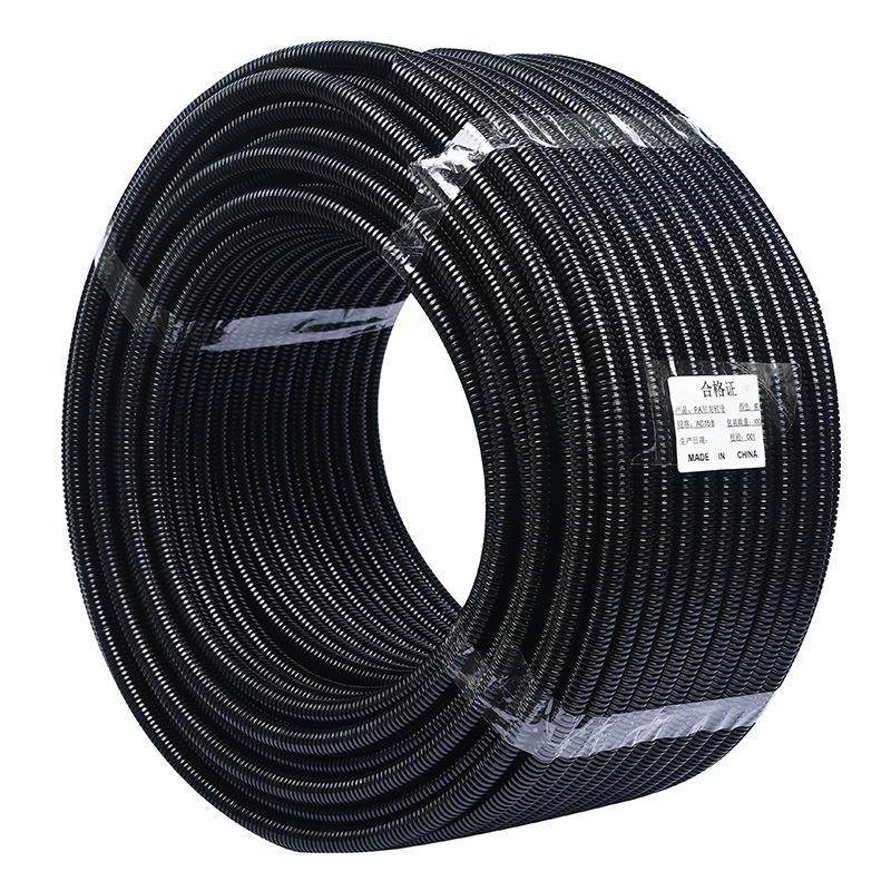 PA尼龙波纹管厂家尼龙穿线护套软管PA6汽车电线穿线波纹软管包邮