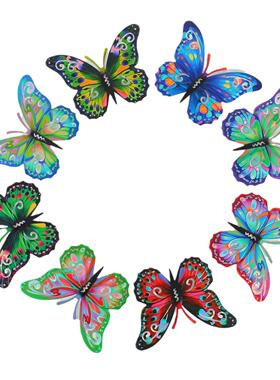 新款铁艺蝴蝶装饰家居壁挂五金工艺品挂件家居装饰品