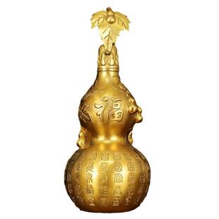 百福葫芦黄铜摆件工艺品工厂直发盖纳物存取家居客厅摆件装饰