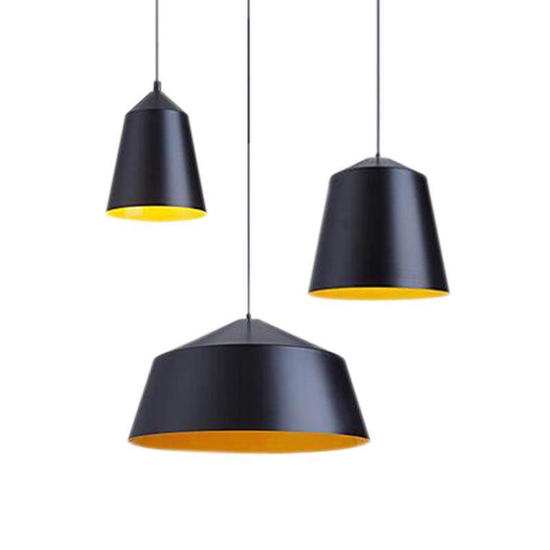 复古工业风铝材锅盖单头吊灯美式餐厅酒吧火锅店喇叭吊灯具,家装灯饰光源,智能吊灯,淘宝优惠券,粉丝福利购,淘宝优惠卷