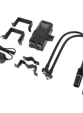 显微镜双鹅颈管光源LED照明灯双支管白色LED工业相机光源