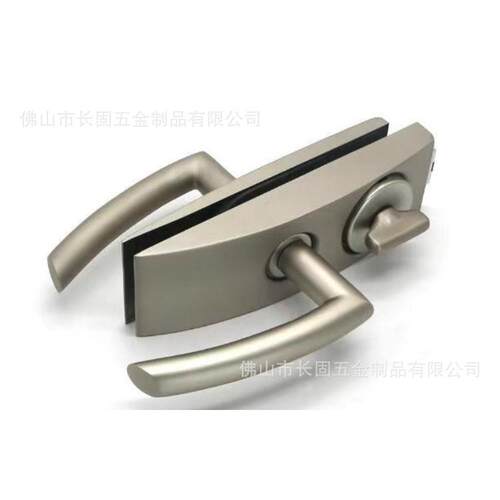 ST-G020单开带指示玻璃门锁执手锁铝玻璃配件办公室隔断