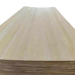 白椿木拼板家具装修桌面板实木板厂家直供白椿木长拼板白椿木木片