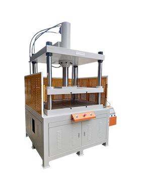 纸塑切边机热压整型压饼机压茶砖金属罐切边设备纸托定型裁切机